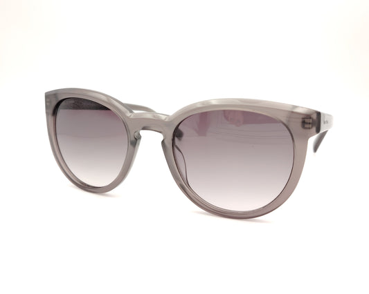 gafas de sol marc o'polo 506223 30 3033  redondas gris translúcido con lentes degradadas oscuras