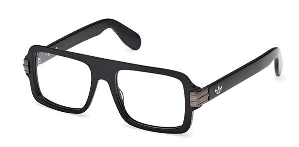 gafas graduadas adidas originals or5114 001 negras rectangulares de estilo retro