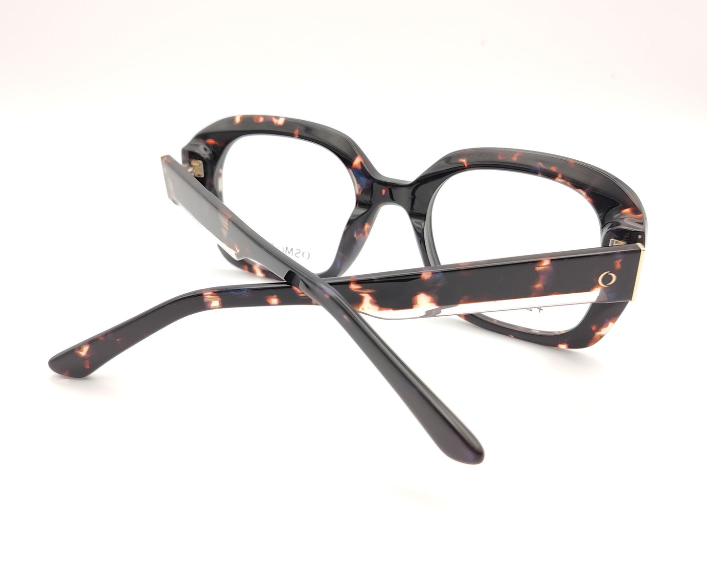 gafas osmose carey oscuro con doble clip on magnetico clip solar degradado y night drive amarillo