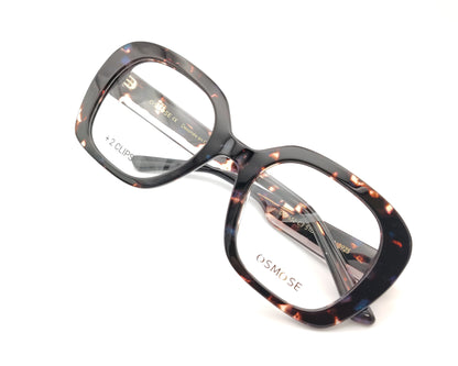 gafas osmose carey oscuro con doble clip on magnetico clip solar degradado y night drive amarillo