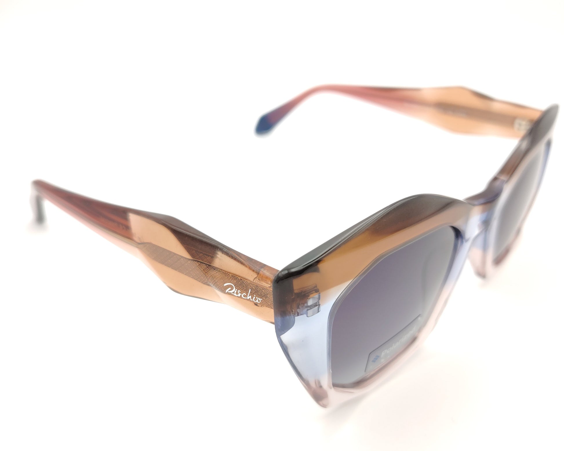 gafas de sol rischio con frontal degradado y lentes polarizadas en montura gruesa