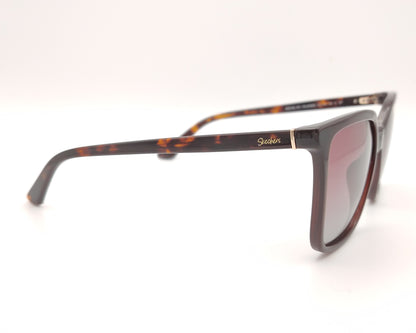 gafas de sol skechers con montura carey y lentes burdeos degradadas