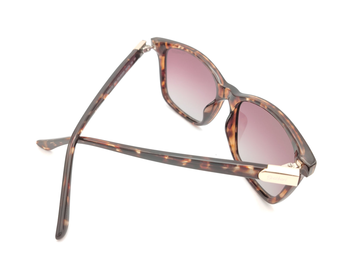 gafas de sol skechers polarizadas carey con lentes burdeos degradadas
