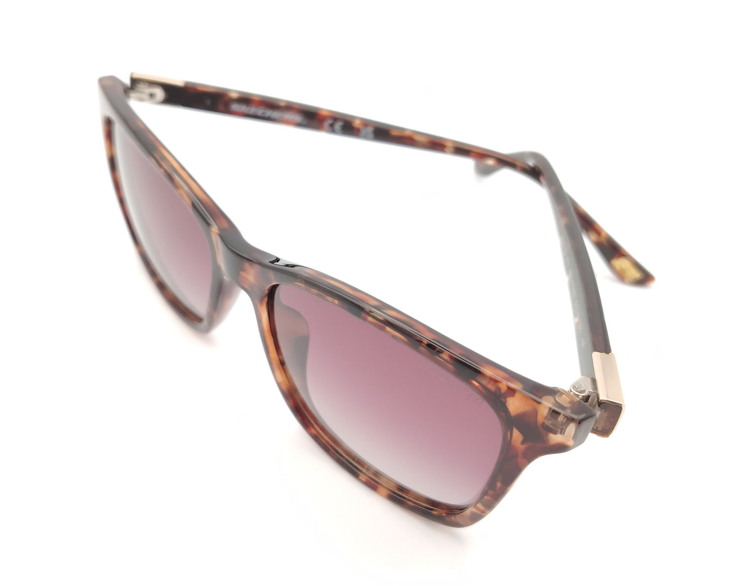 gafas de sol skechers polarizadas carey con lentes burdeos degradadas