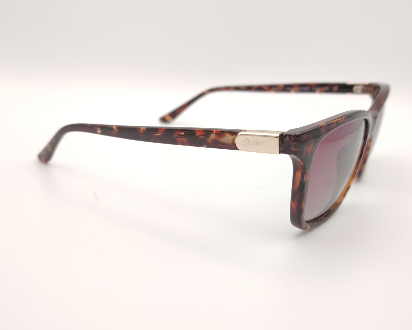 gafas de sol skechers polarizadas carey con lentes burdeos degradadas