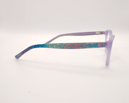 gafas infantiles skechers se50200 083 lila con varillas multicolor