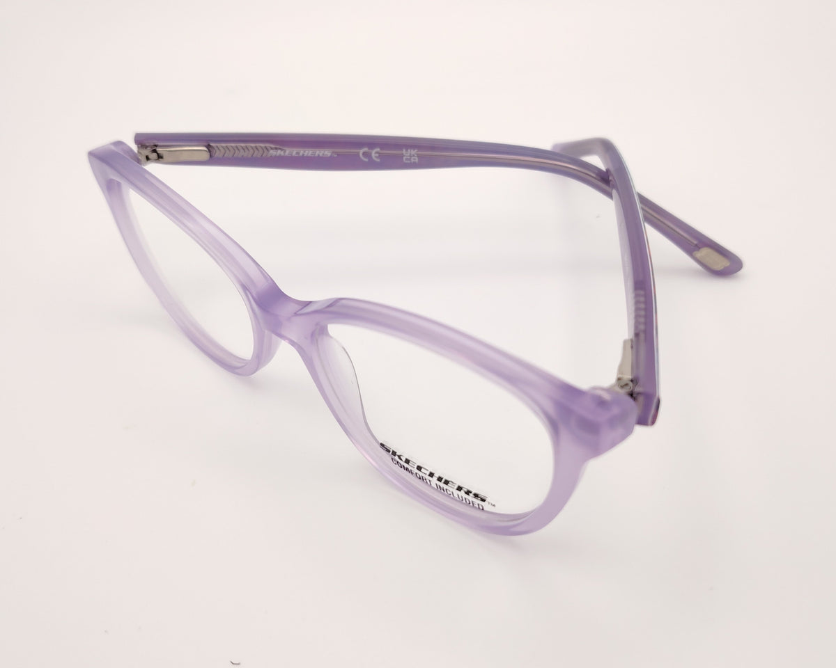 gafas infantiles skechers se50200 083 lila con varillas multicolor