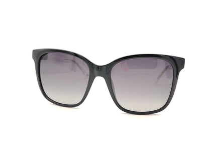 gafas de sol skechers se6295 01d negras con lentes grises degradadas polarizadas