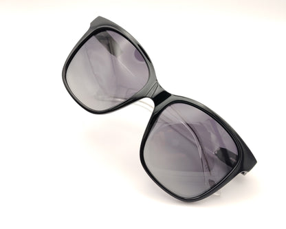 gafas de sol skechers se6295 01d negras con lentes grises degradadas polarizadas