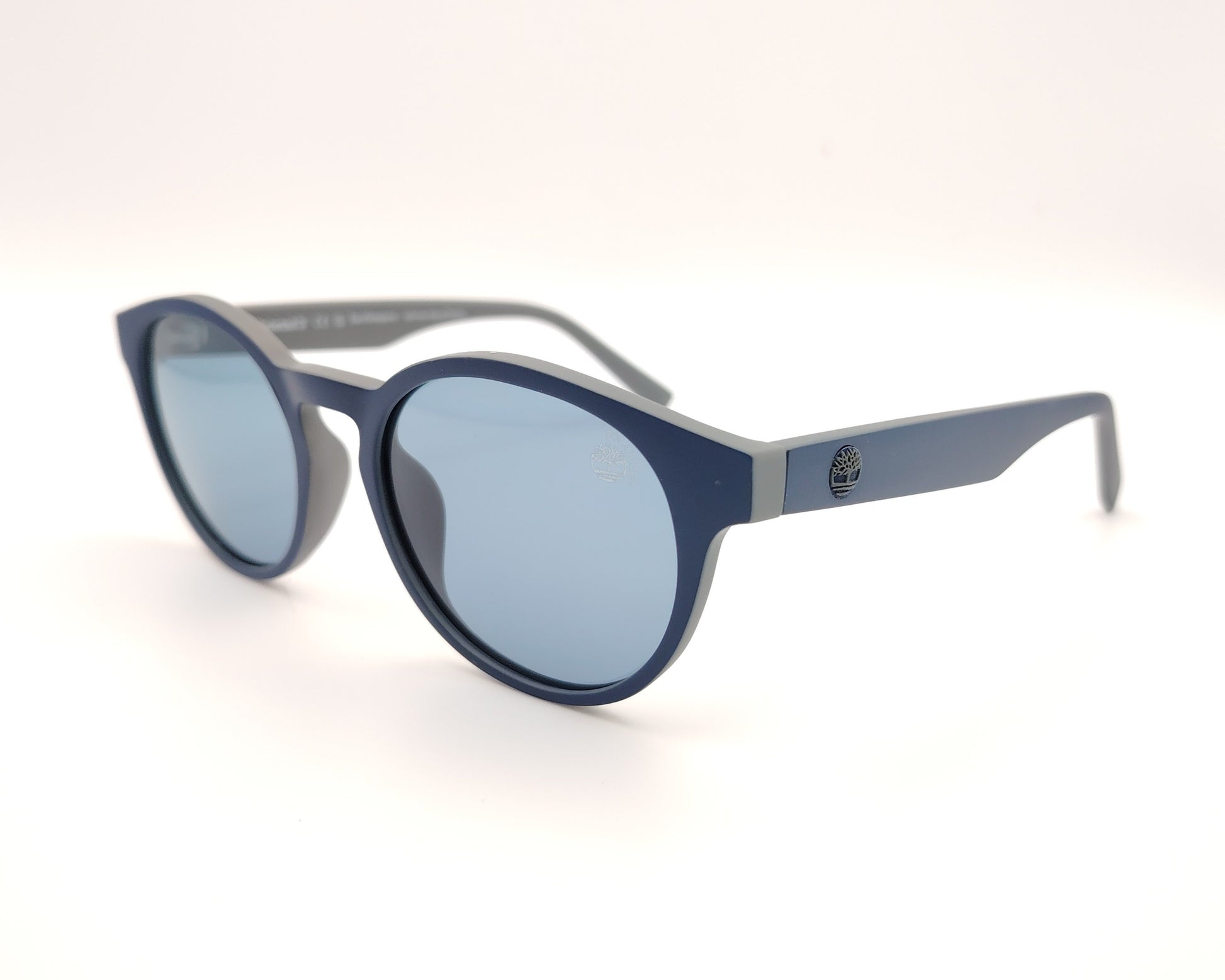 gafas de sol azul mate polarizadas para niño adolescente o cara menuda con lentes azules