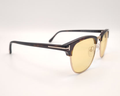 gafas de sol tom ford tf248 52e montura browline carey lentes fotocromáticas diseño clásico y sofisticado