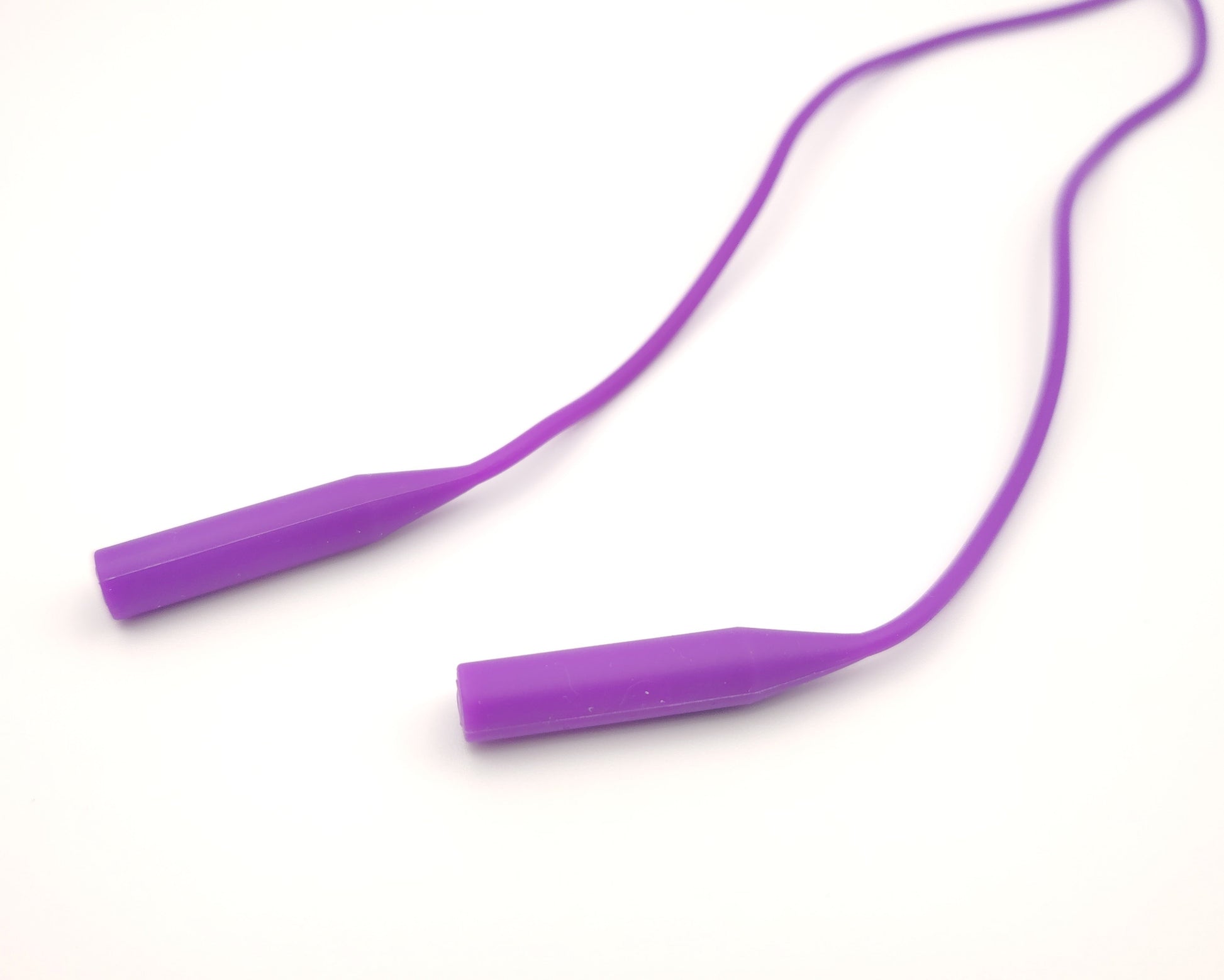 cordon tubo silicona para gafas, ligero cómodo en color púrpura