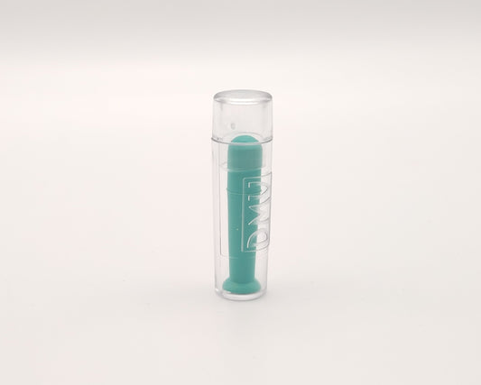 ventosa verde para lentes de contacto gas permeables con estuche transparente
